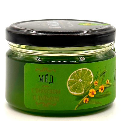 Крем-мед с Тархуном и Лаймом Medolubov  250г