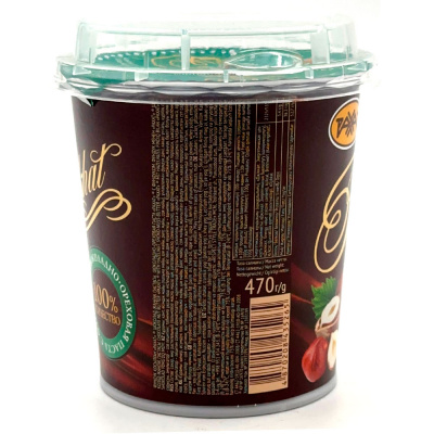 Крем шоколадно-ореховый с фундуком Рахат, 470 гр Крем шоколадно-ореховый с фундуком Рахат, 470 гр