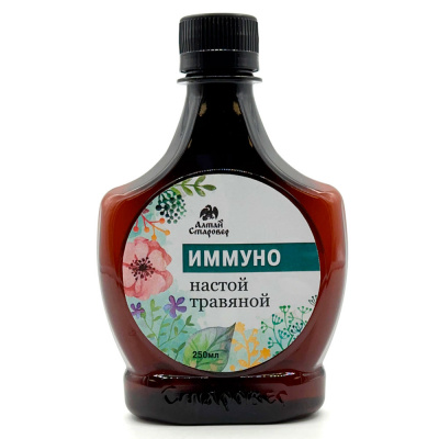 Настой травяной ИММУНО (Алтай Старовер) 0,25л