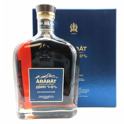 Коньяк «Арарат Двин КС» в п/у 0,7л 50%