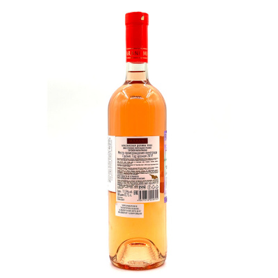 Вино роз/полусл "Марани" Алазанская долина Розе 0,75л 11,5%