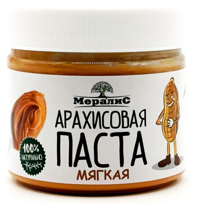Арахисовая паста "Мягкая" (Мералис) 300 гр