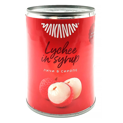 Личи в сиропе "Makanan" 565 гр