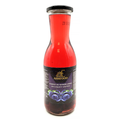 Компот Черная Слива (Армфуд) 1,1л