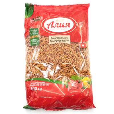 Вермишель "Алия" Премиум жареная 400 гр