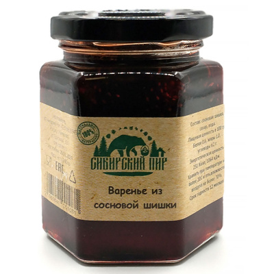 Варенье из сосновой шишки (Сибирский пир) 240 гр