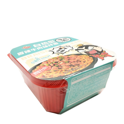 Саморазогревающаяся лапша Инян Вейши со вкусом говядины, 259,5 гр