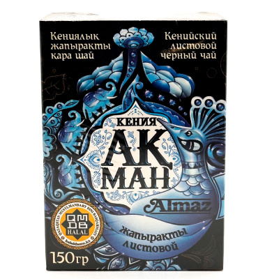 Чай Uni Tea  "Акман Almaz" кения лист. 150 гр