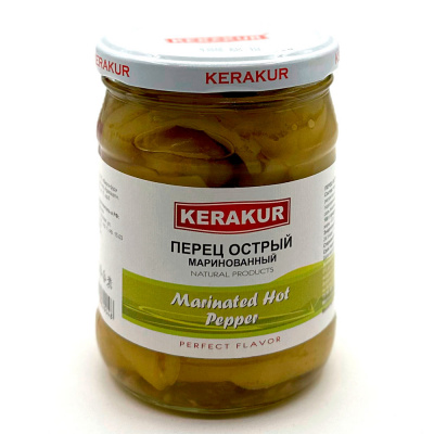 Перец острый маринованный (Керакур) 450 гр Перец острый маринованный (Керакур) 450 гр
