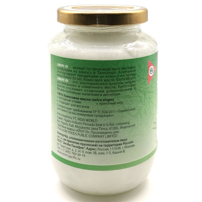 Кокосовое масло "AROY-D" 450 мл