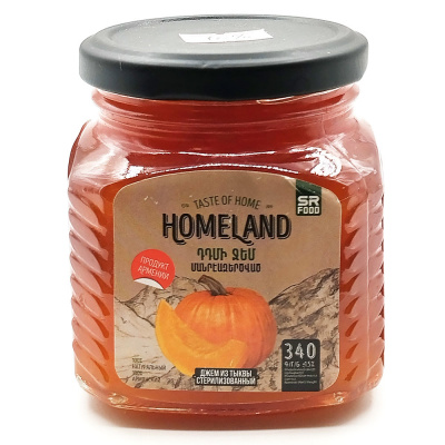 Джем из тыквы (Homeland) 340 гр