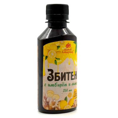 Збитень с имбирем и лимоном (Алтай Старовер) 200 мл