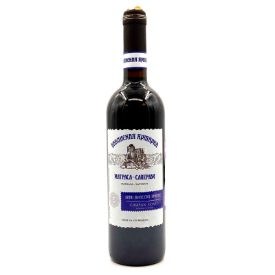 Вино кр/полусух "Бакинская Ярмарка" Матраса-Саперави 0,75 л 13%