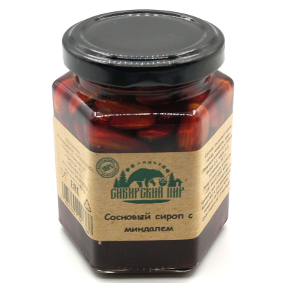 Сосновый сироп с миндалем (Сибирский пир) 240 гр
