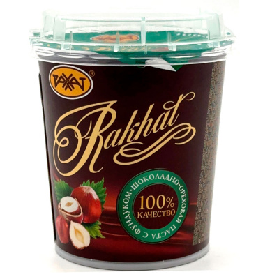 Крем шоколадно-ореховый с фундуком Рахат, 470 гр Крем шоколадно-ореховый с фундуком Рахат, 470 гр