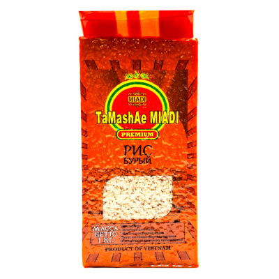 Рис Премиум Тамаша бурый 1 кг