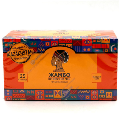 Чай "Жамбо" кенийский в/с 25шт по 2гр