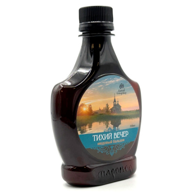 Медовый бальзам "Тихий вечер" (Алтай Старовер) 0,25л