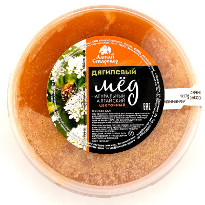 Мёд Дягилевый п/п банка (Алтай Старовер) 900 гр