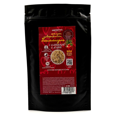 Псиллиум с клубникой и агавой (Goodtraditions), 100 гр