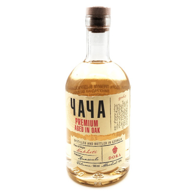 Виноградная водка "Дора Премиум" Чача в п/у 0,5л 45%